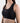 Black Lightly Padded Sports Bra